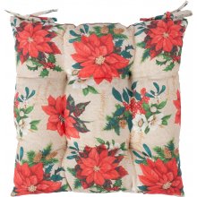 Home4you Cushion for chair, WINTER FLOWERS...