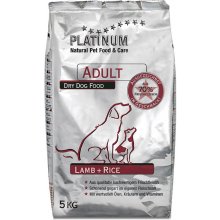 PLATINUM - Dog - Adult - Lamb + Rice - 5kg