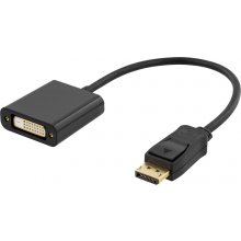 DELTACO DisplayPort до одноканального...