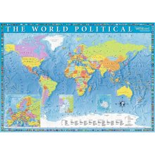 Puzzles 2000 elements Political map of the...