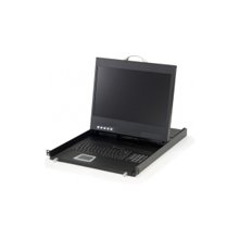 LevelOne 19" Widescreen LCD KVM Rack...