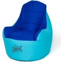 Go Gift Sako bag pouffe Boss blue-...
