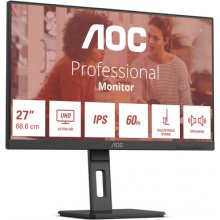 Монитор AOC U27E3UF 27inch IPS UHD Monitor