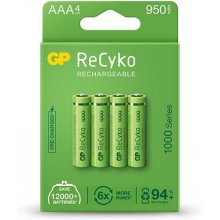 GP Batteries 4x rechargeable batteries AAA...