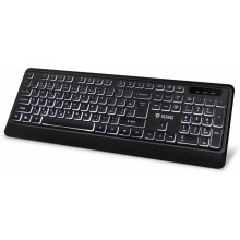 Yenkee Keyboard Backlit quiet USB with...