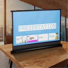 Maclean Portable projection screen 45 inch...