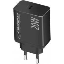 Esperanza EZC104K mains charger 20W Black