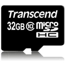 Флешка TRANSCEND 32GB MICRO SDHC10 CARD NO...