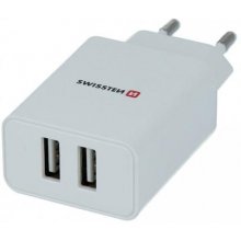 Swissten Travel Smart 2x USB 2.1A biała...
