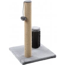 Flamingo cat scratching post with brush...