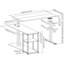 Ergo office Electric desk with height...