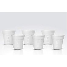 BIALETTI Espresso cup Set white 6-pcs