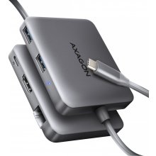 Axagon HMC-5HL USB 5Gbps hub, 2x USB-A, HDMI...