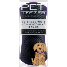 Pet Teezer purple/grey undercoat brush for...