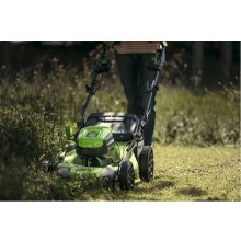 GREENWORKS Cordless Lawnmower with Drive 60V...