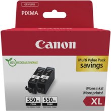 Tooner Canon PGI-550 XL PGBK black Twin Pack