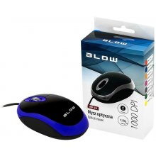 Hiir BLO Optical mouse W MP-20 USB blue