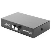 Gembird DSU-21 KVM switch White