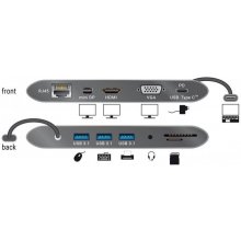 Delock Dockingstation USB3.1 Type-C 4K 30Hz...