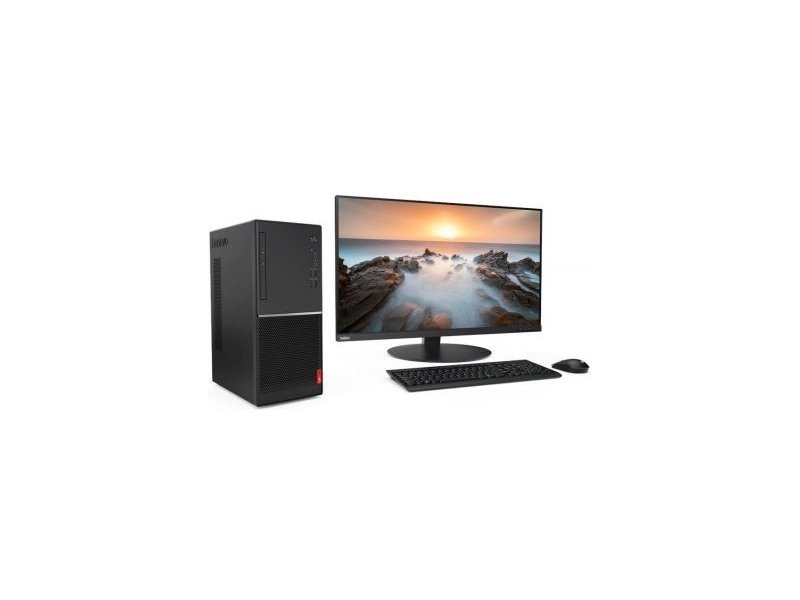 Lenovo V55t Amd Ryzen 5 3400g 8 Gb Ddr4 Sdram 256 Gb Ssd Tower Black Pc Windows 10 Pro 01 Ee