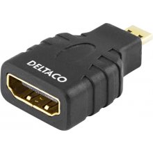 DELTACO Адаптер HDMI-M micro - HDMI-F...