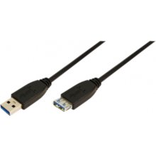 LogiLink USB 3.0 Kabel A -> A St/Bu 1.00m...