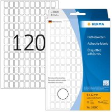 Herma Vielzwecketiketten weiß 8x12 mm...