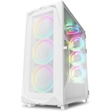 SHARKOON REV300 White, tower case (white)