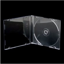 Omega CD-karp Slim ümbris Clear (56621)