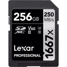 Mälukaart Lexar SDXC 256GB Professional...