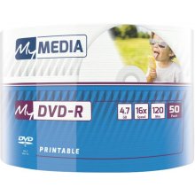 Toorikud 1x50 MyMedia DVD-R 4,7GB 16x Speed...