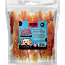 Bubu Pets soft chicken breast on rawhide...