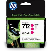 Тонер HP 712 3-pack 29-ml Magenta DesignJet...