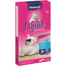 VITAKRAFT - Cat - Liquid Snack - Salmon -...
