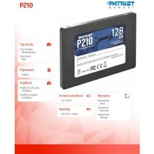Kõvaketas PATRIOT P210 128 GB 2.5" SATA III...
