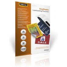 FELLOWES LAMINATOR POUCH EASYDISPLAY/A4 80...