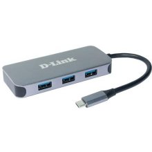 D-LINK DUB-2335, docking station (USB-A...