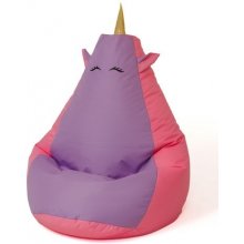 Go Gift Sako bag pouf Unicorn pink-purple L...