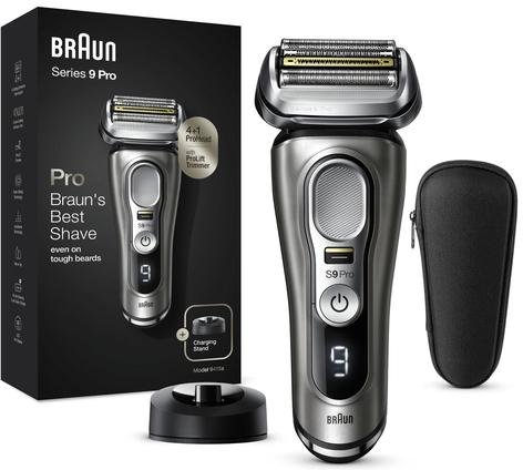 Braun Series 9 9415s Foil shaver Trimmer Black, Silver - 01.ee