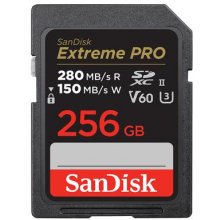 Mälukaart Sandisk PRO 256GB V60 UHS-II SD...