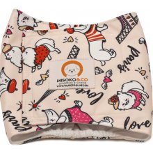 MISOKO &Co reusable diapers for male dogs...