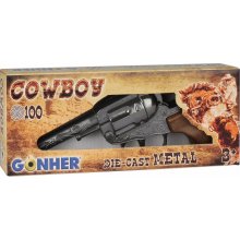 металлический cowboy revolver