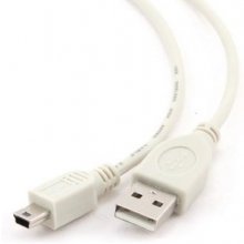 GEMBIRD CABLE USB2 AM-MINI 0.9M WHITE...