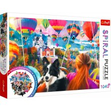 Trefl Spiral puzzle Balloons festival