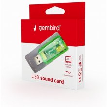 Helikaart GEMBIRD USB Sound card Virtus