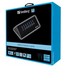 SANDBERG 133-82 USB 3.0 Hub 6+1 Ports