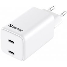 Sandberg AC Charger Dual USB-C PD65W EU