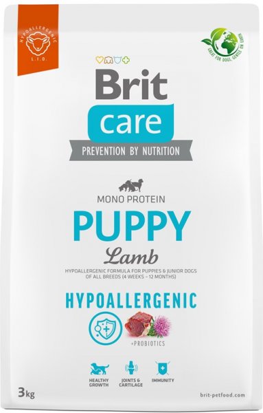 Brit care puppy lamb & hot sale rice 3kg