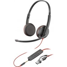 POLY Blackwire 3225 Stereo USB-C Headset...