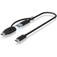 IcyBox USB Adapterkabel USB3.2(Gen2) Type-C...